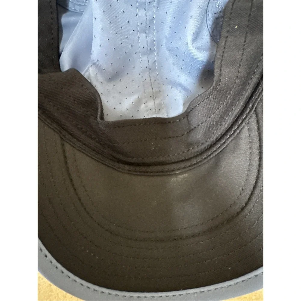 Nike Dri FIT Unstructured Featherlight Cap Ball Golf Hat Light Blue Strap Back